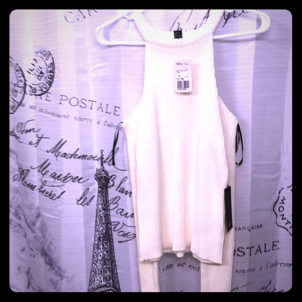 Off shoulder sweater